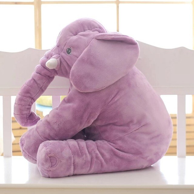 BowLift | Plush Elephant Pillow – Ultra Soft & Comfortable Cuddle Cushion for Babies and Kids