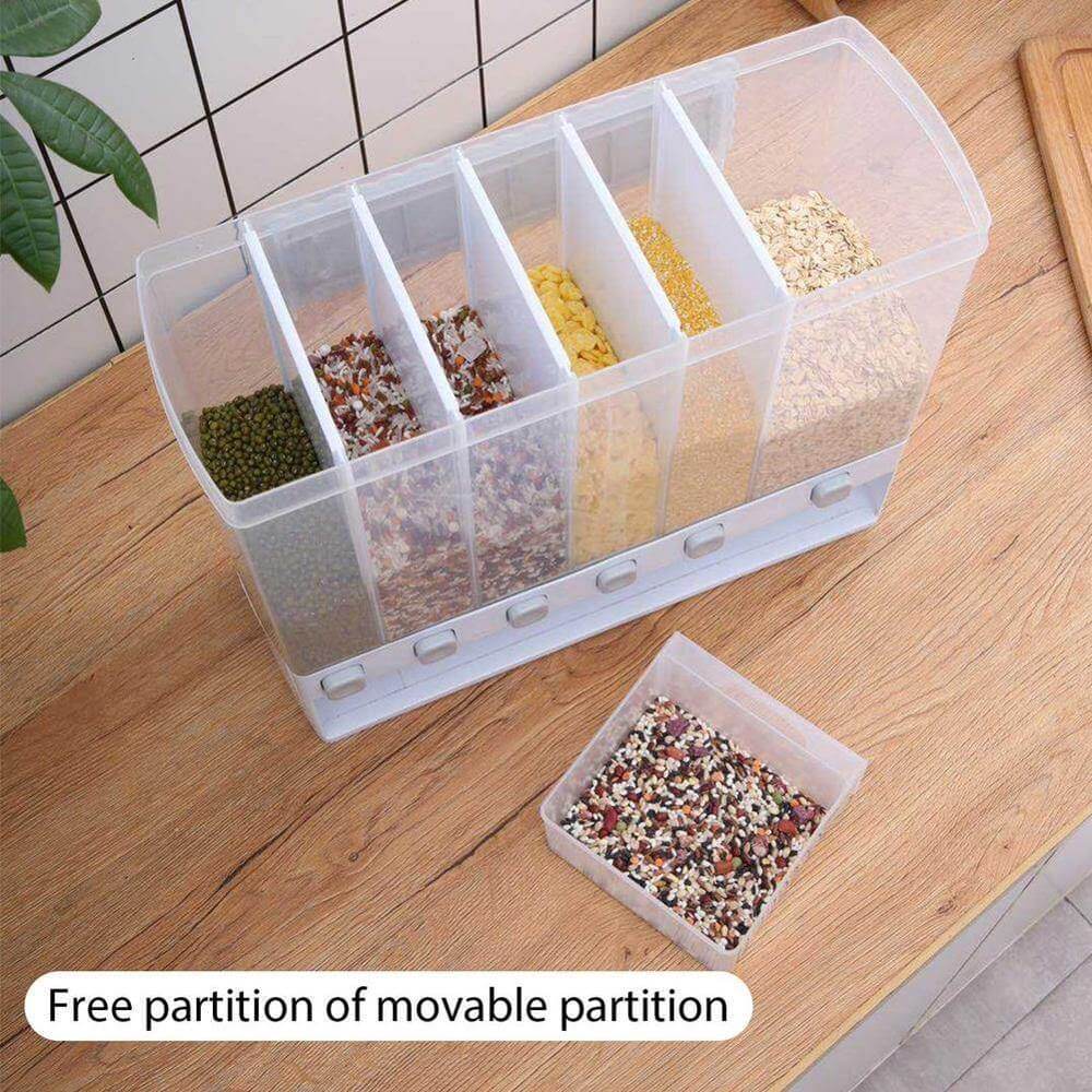 BowLift | Wall-Mounted Automatic Kitchen Grain Rice Storage Tank