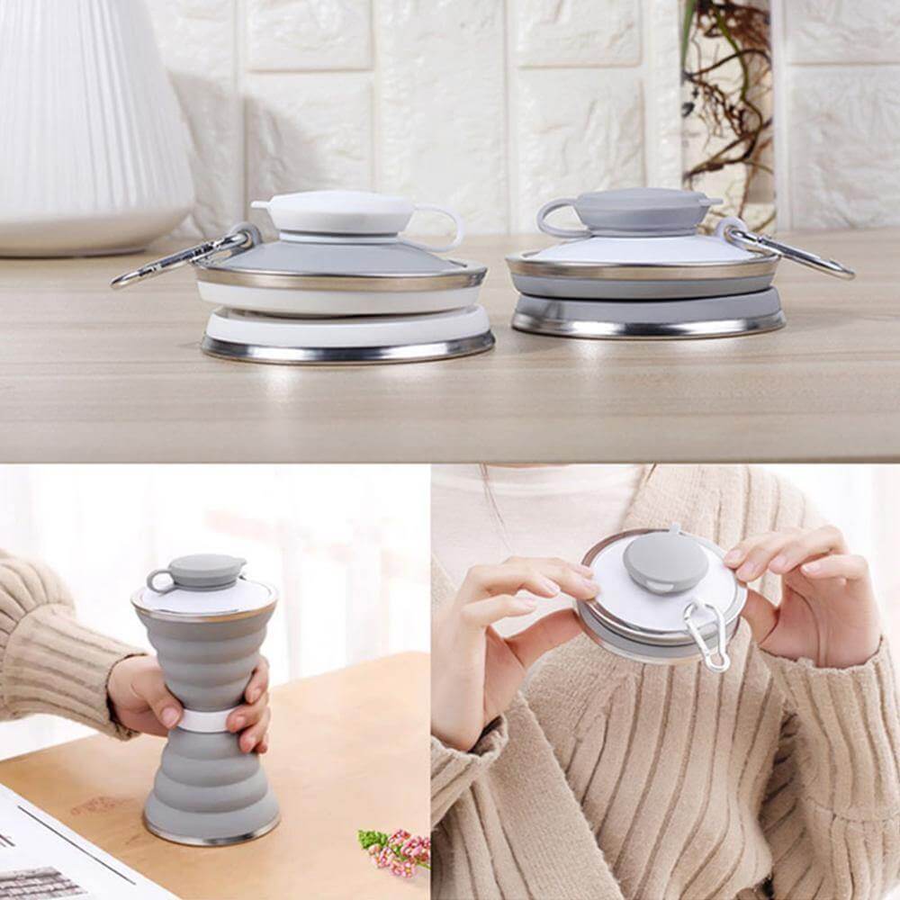 BowLift | 500mL Foldable Soft Silicone Bottle