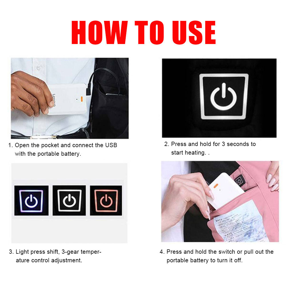 BowLift | Electric heated cotton vest