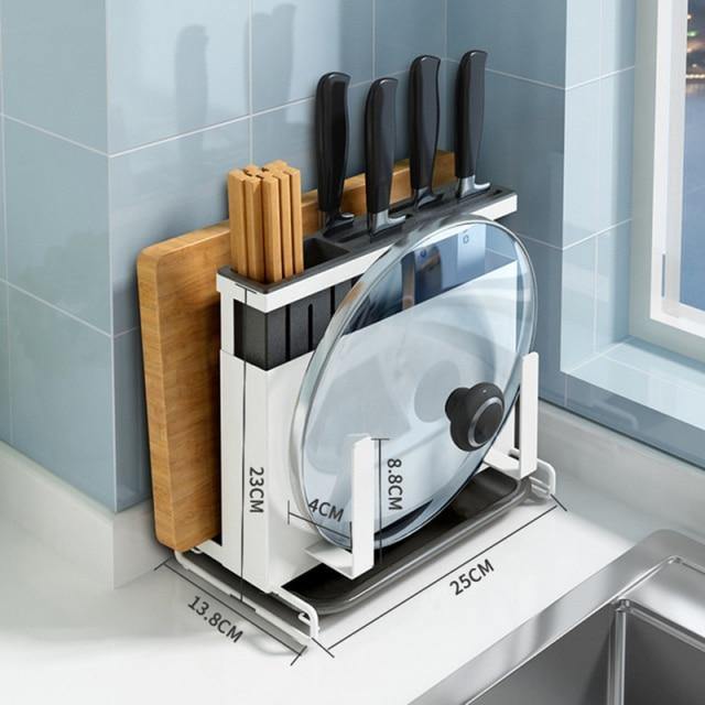 BowLift | Stainless Steel Kitchen Utensils Organizer Drying Rack