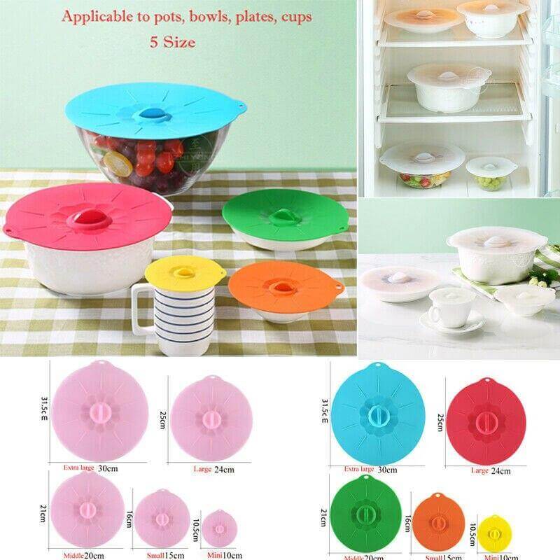 BowLift | Silicone Stretch Bowl Lid Set