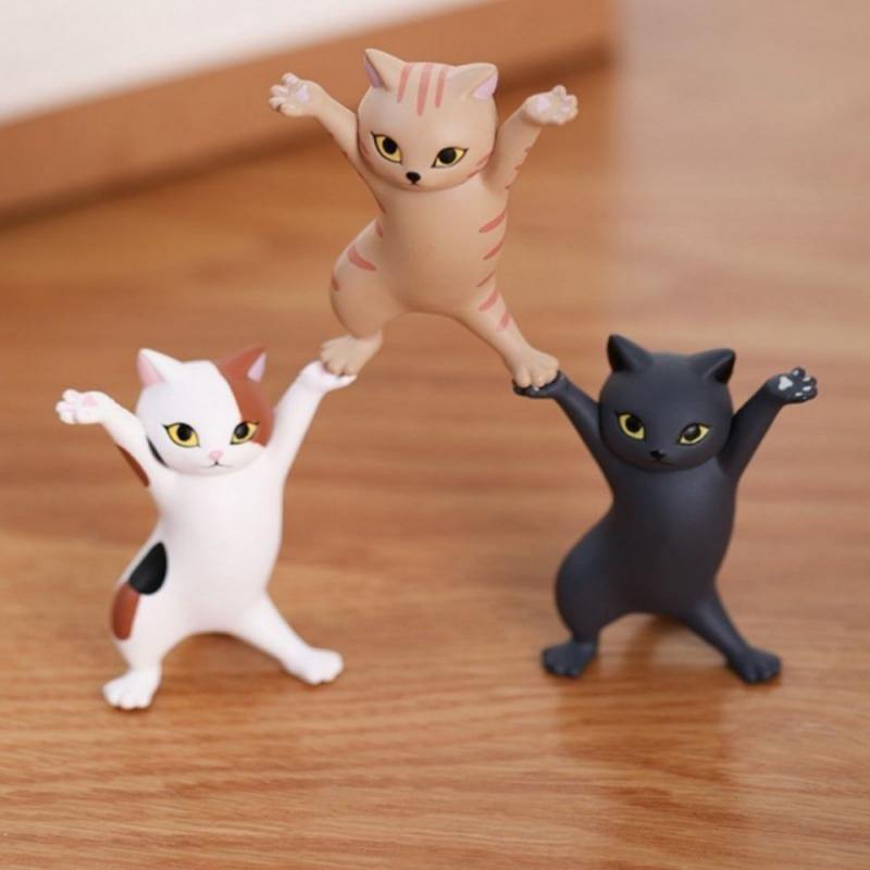 BowLift | Cat Figurine Pen Holder