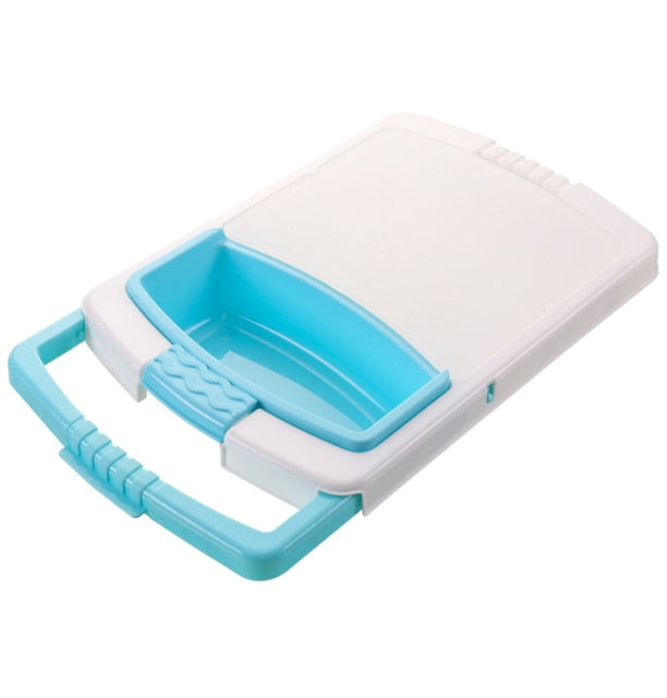 BowLift | Portable Cutting Board Vegetable Drainer