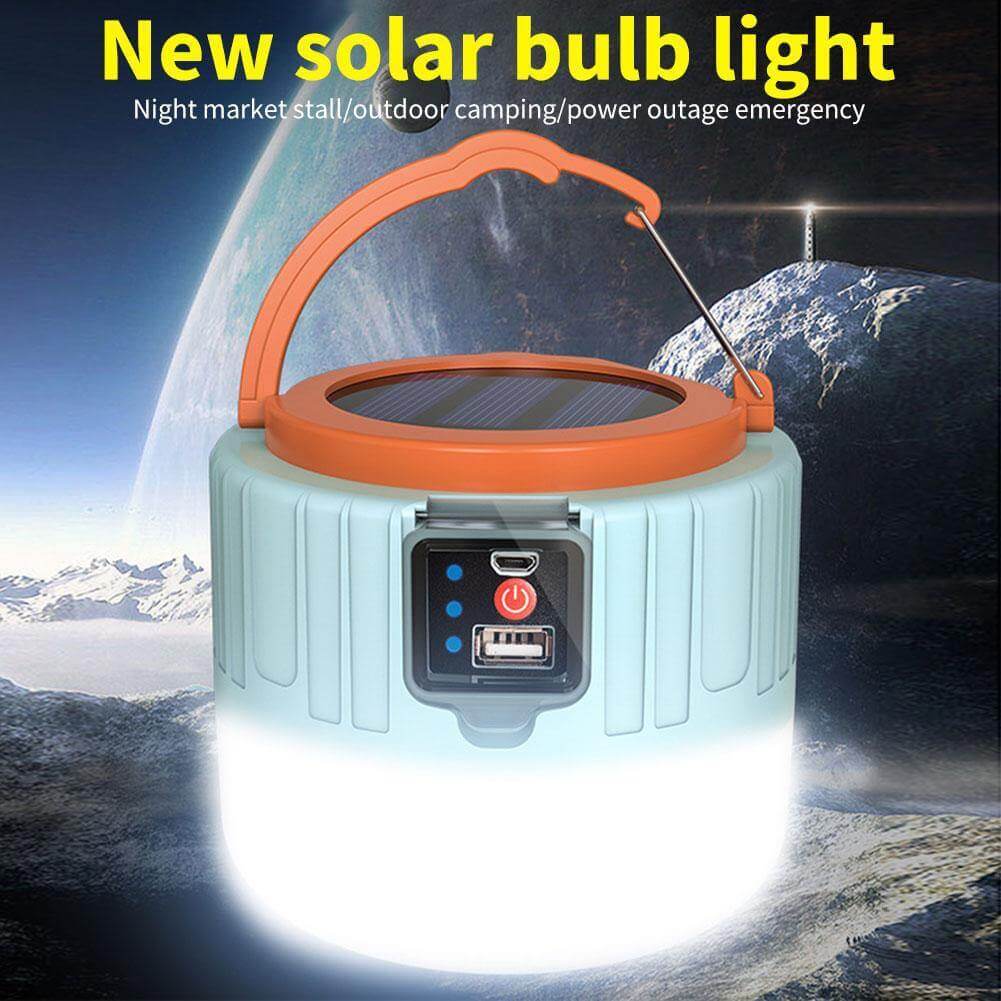 BowLift | Weatherproof Solar Rechargeable Camping LED Lamp