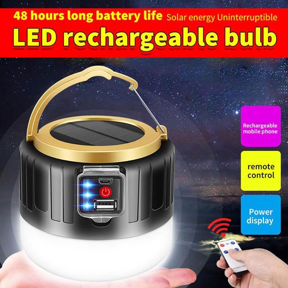 BowLift | Weatherproof Solar Rechargeable Camping LED Lamp