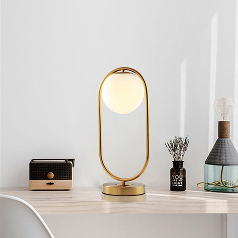 BowLift | Modern Glass Ball Table Lamp