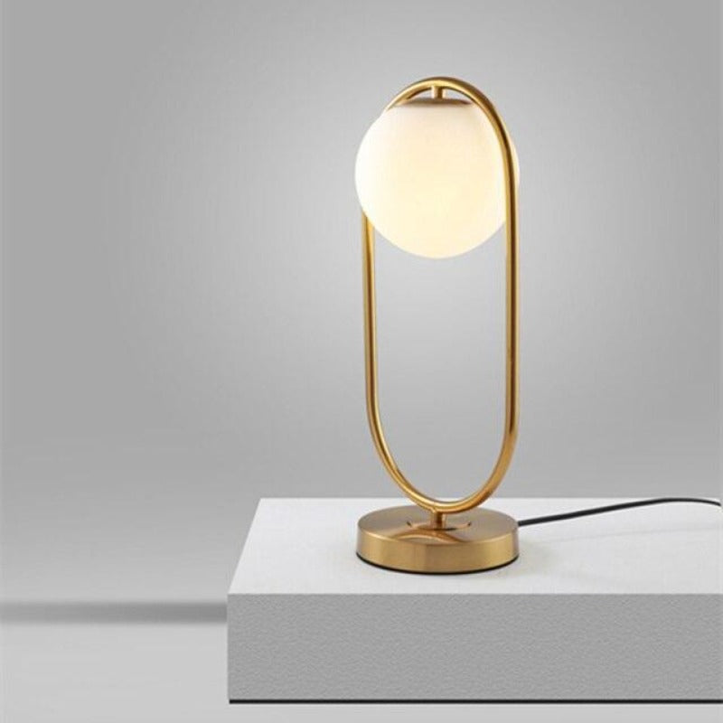 BowLift | Modern Glass Ball Table Lamp