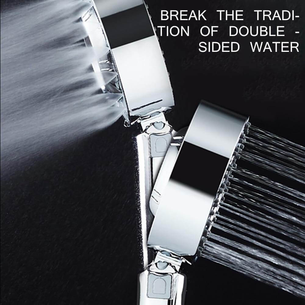 BowLift | Double-Sided High Pressure Soap Dispensing Shower Head