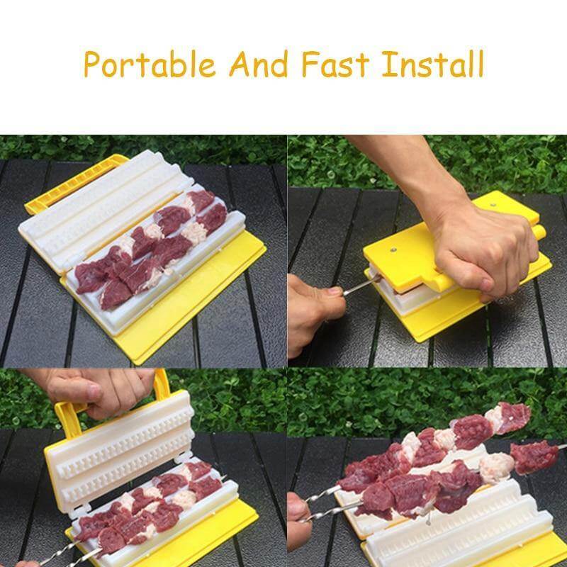 BowLift | Portable Double BBQ Kebabs Maker