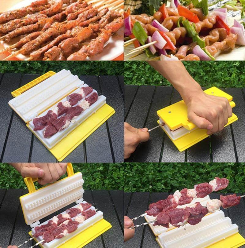 BowLift | Portable Double BBQ Kebabs Maker