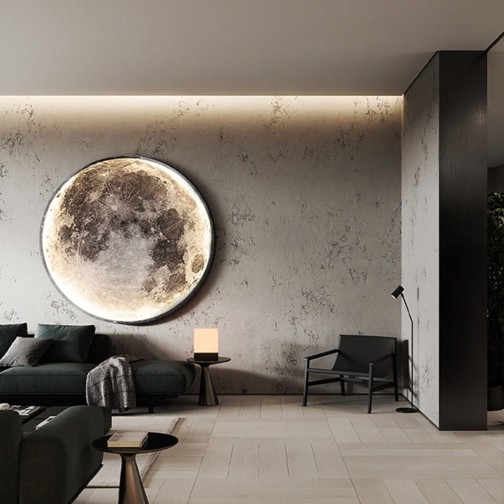 BowLift | 3D LED Moon or Earth Ceiling or Wall Lamp (3 Styles) 24CM-80CM