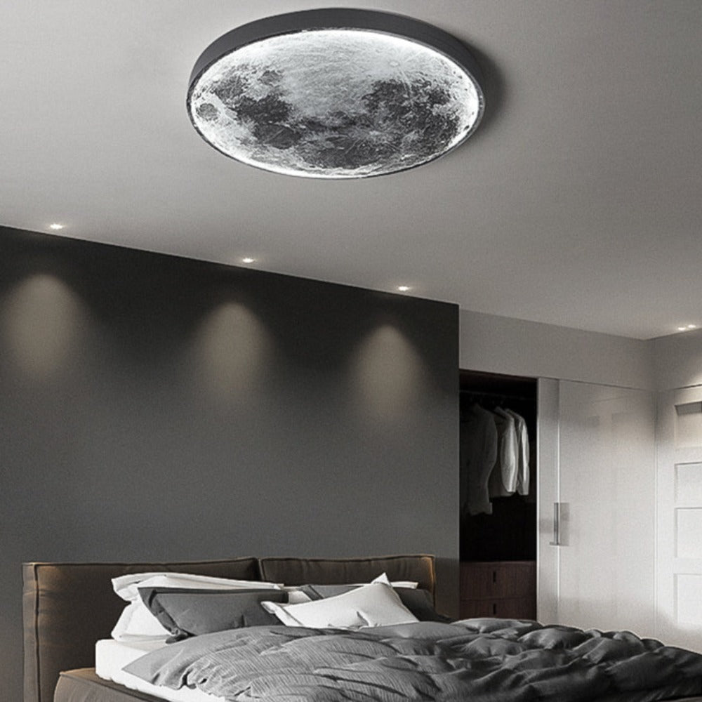 BowLift | 3D LED Moon or Earth Ceiling or Wall Light