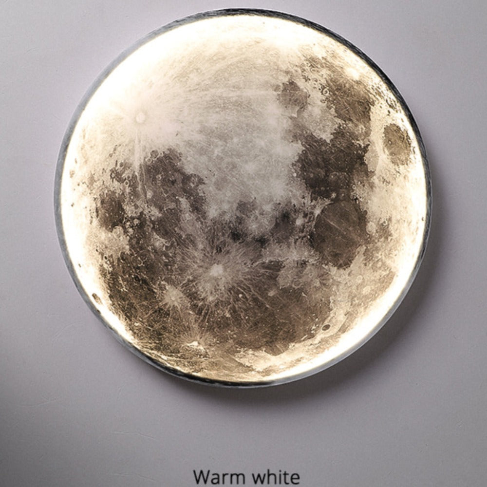 BowLift | 3D LED Moon or Earth Ceiling or Wall Light