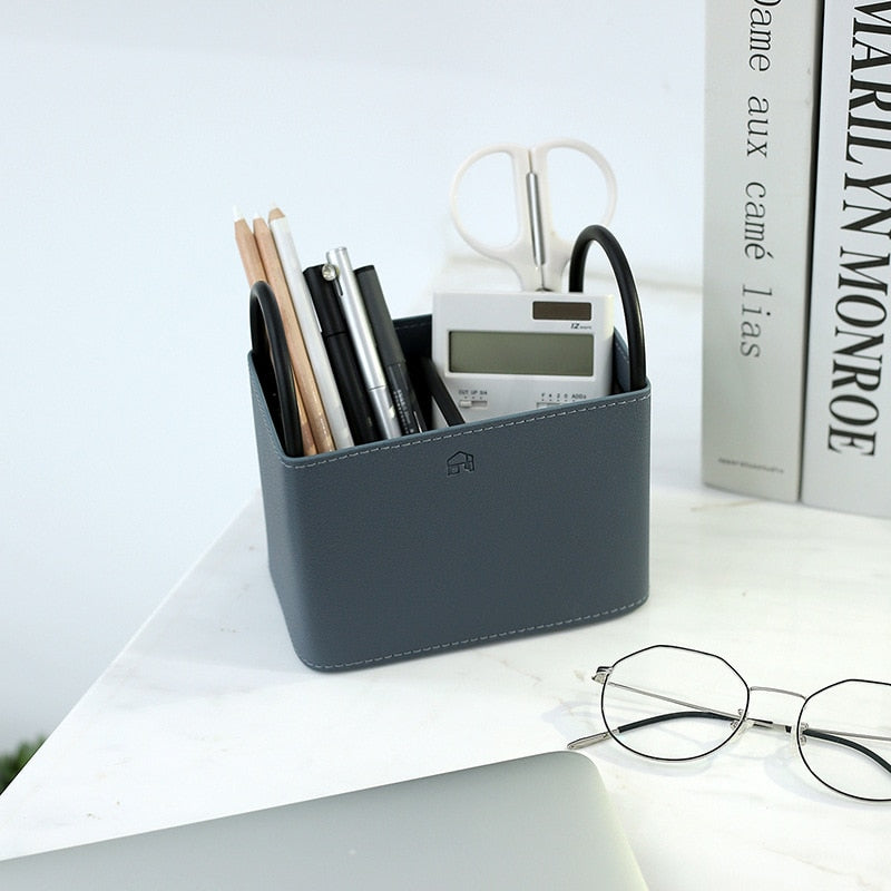 BowLift | Oslo Leather Storage Basket