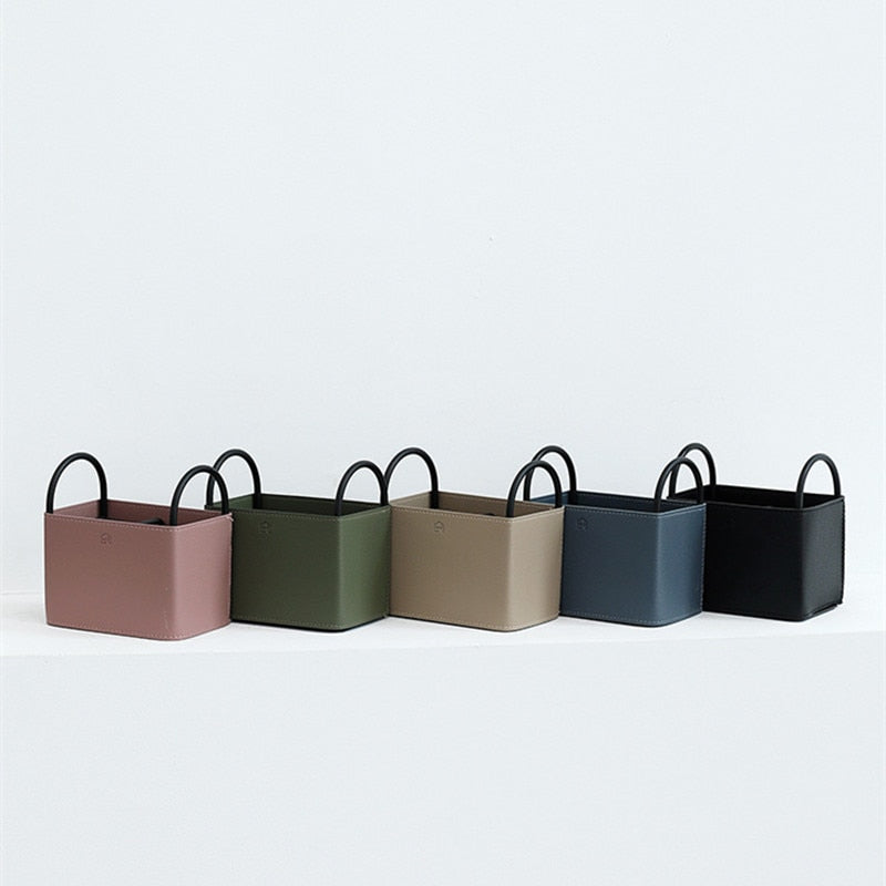 BowLift | Oslo Leather Storage Basket