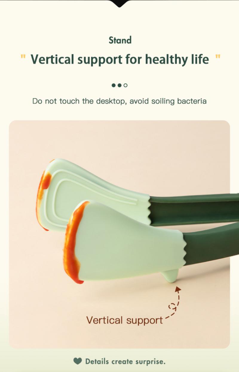 BowLift | Non-Stick Colorful Matte Tongs