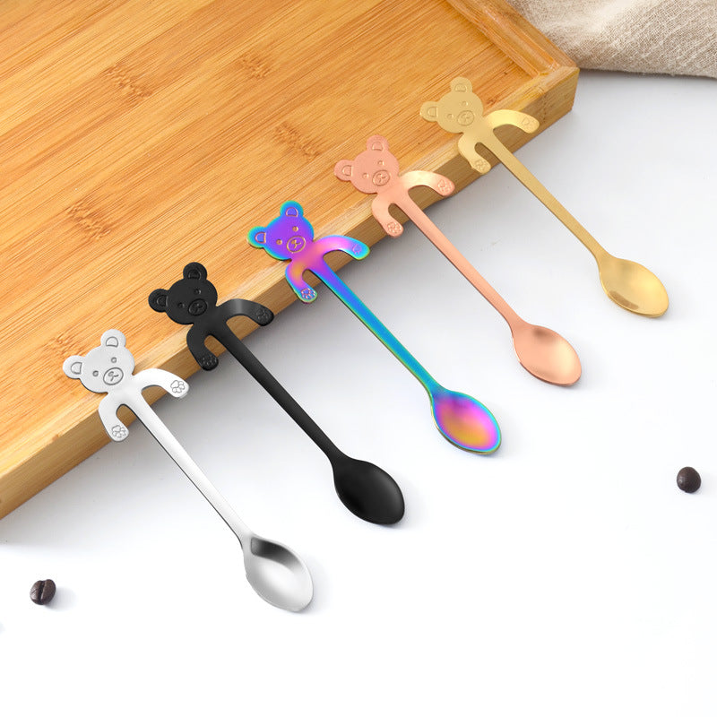 BowLift | Cute Cat Long Handle Tea Spoon