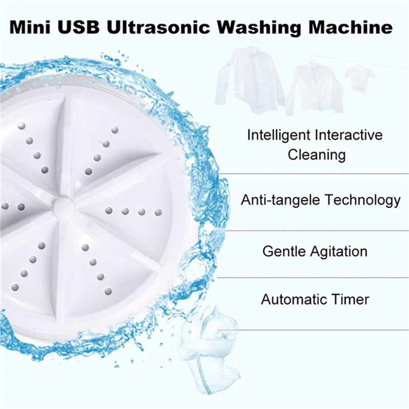 BowLift | Mini UltraSonic Portable Washing Machine
