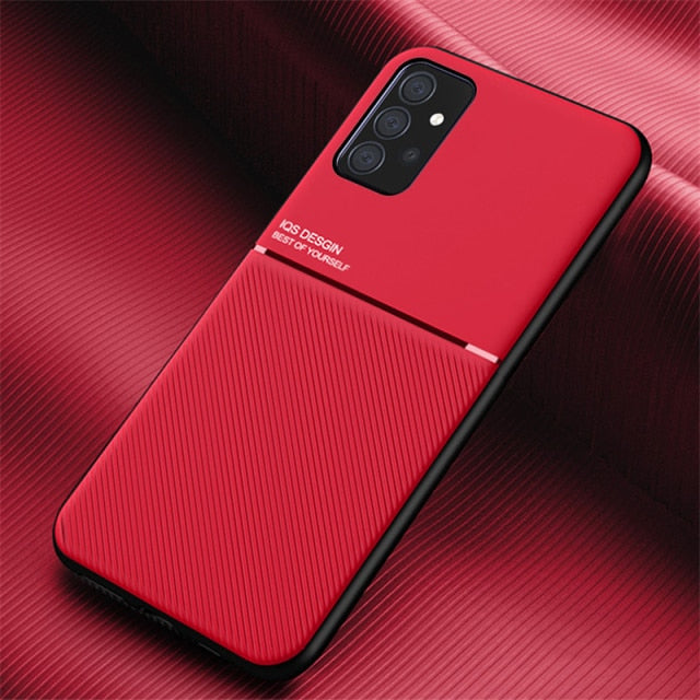 Luxury Leather Magnetic Case