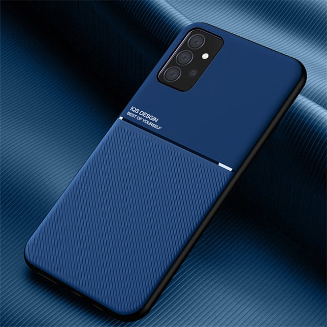 Luxury Leather Magnetic Case