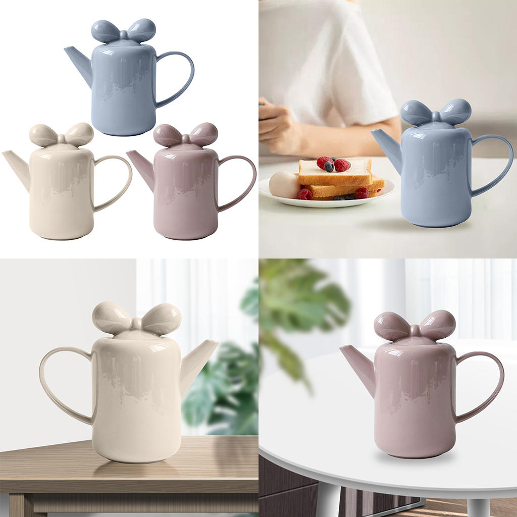 BowLift | Bow Knot Design Porcelain Tea Pot