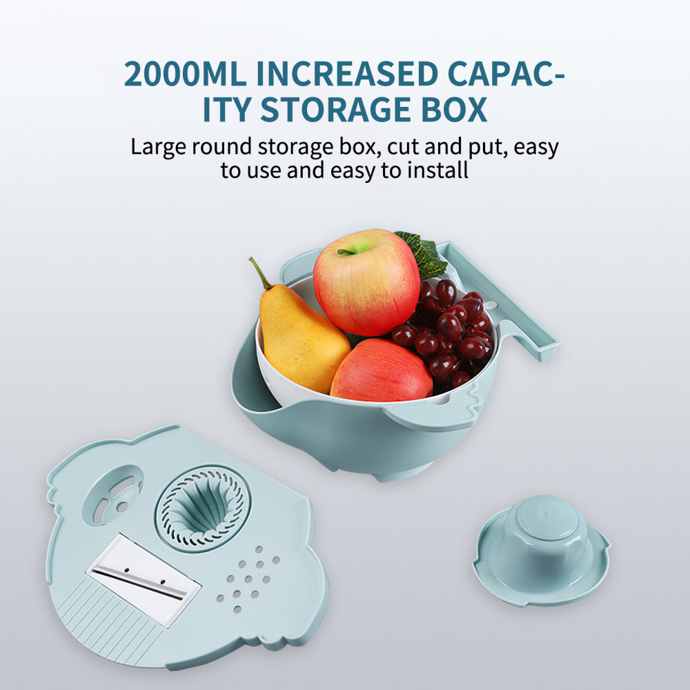 BowLift | All-in-One Drain Basket Vegetable Grater