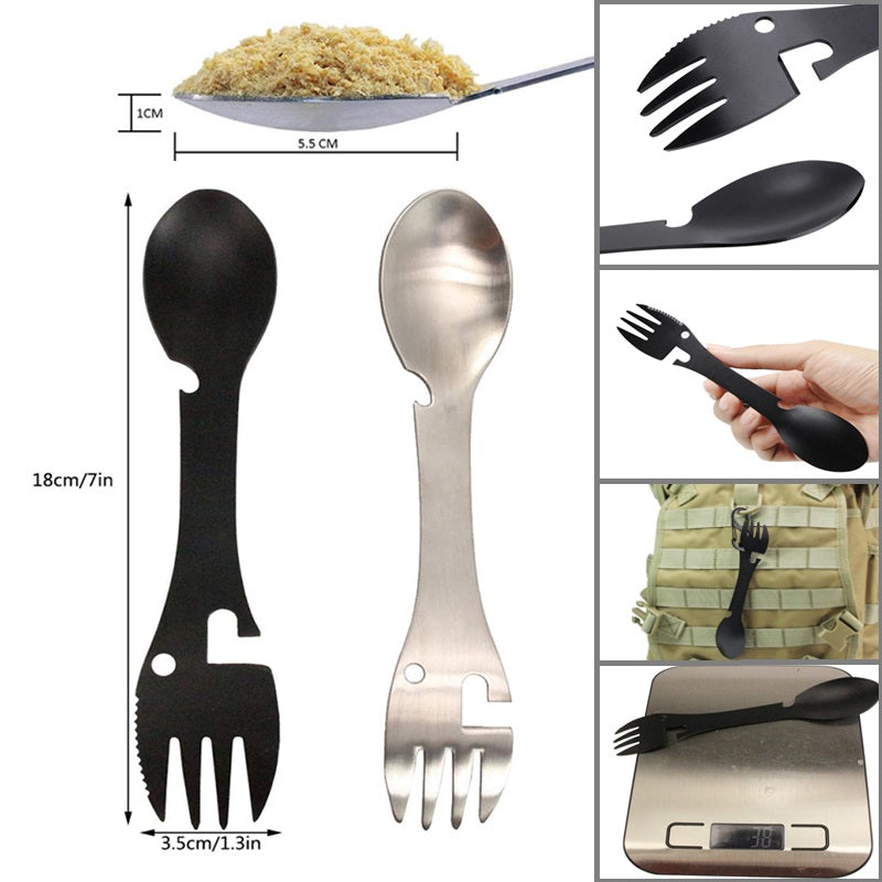 BowLift | Stainless Steel Multifunctional Bottle Opener Spork