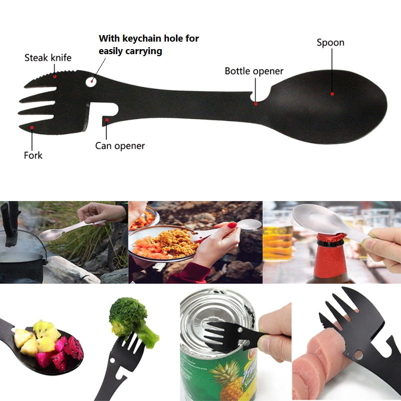 BowLift | Stainless Steel Multifunctional Bottle Opener Spork