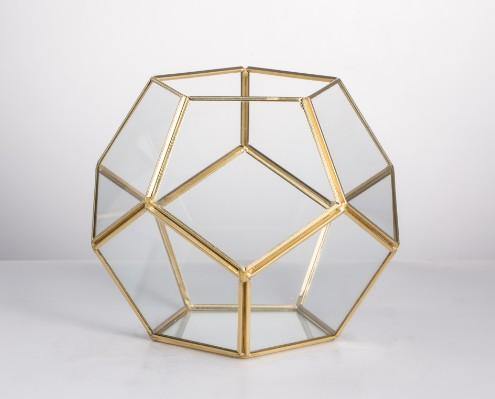 BowLift | Geometric Terrarium Glass Vase