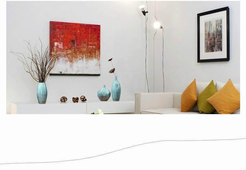 BowLift | Creative Design Modern White Cream Blue Ceramic Vase