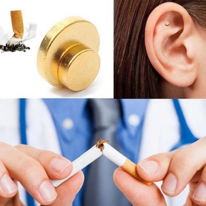 BowLift | Miracle Anti-Smoking Magnetic Patch Ear Magnet Stop Cigarettes Smoke Quit
