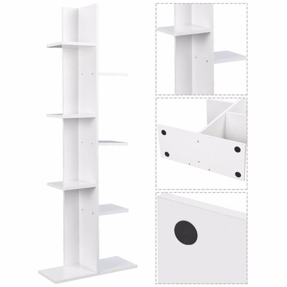 BowLift | Wooden Modern Open Concept Bookcase with Shelves