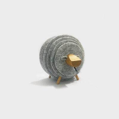 BowLift | Sheep Shape Anti Slip Drink Coasters