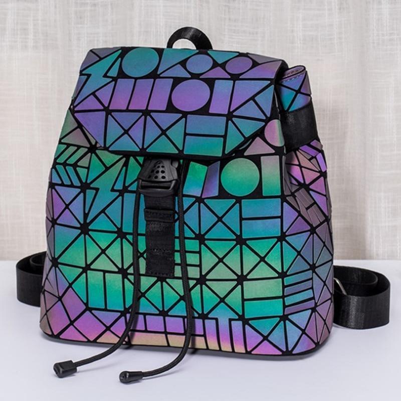 BowLift | Luminous Geometric Backpack Women Bag Backpack