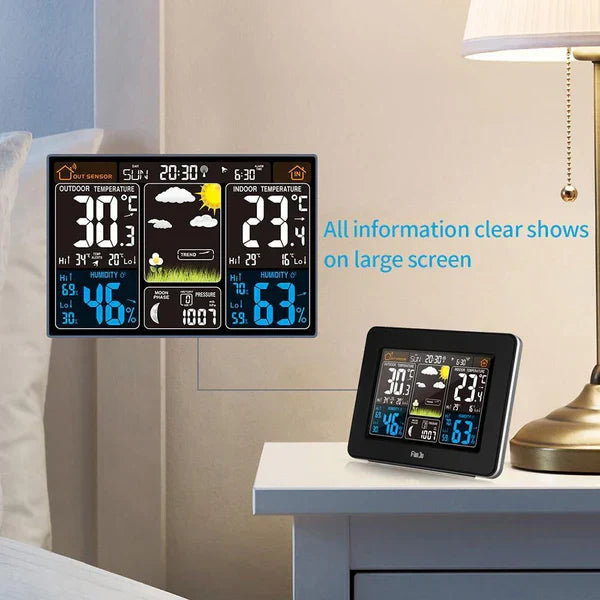 BowLift | Premium Wireless Home Weather Station – Accurate Indoor & Outdoor Monitoring
