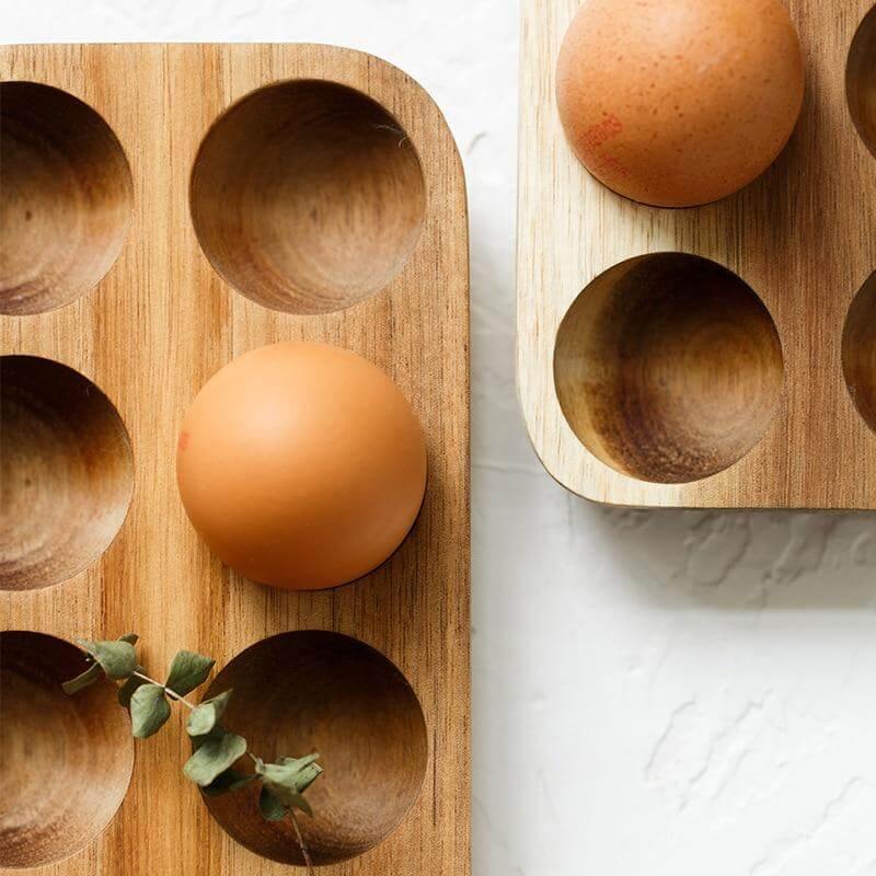 BowLift | Wooden Japanese Style Egg Storage Box