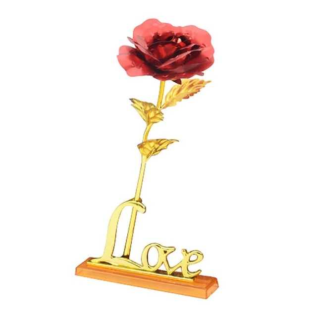 BowLift | 24k gold-plated rose | Including certificate and luxurious gift box