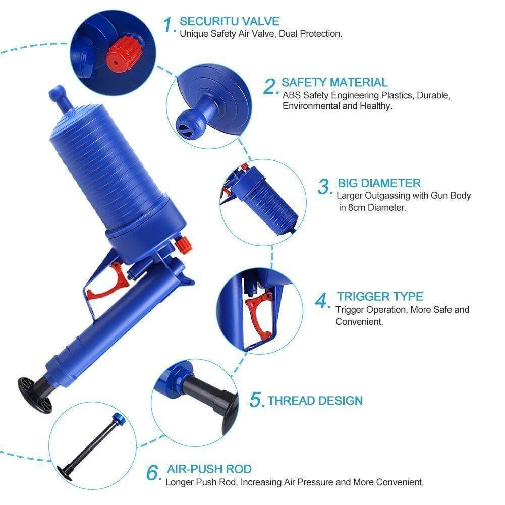 BowLift | Air Pressure High Pressure Drain Cleaner