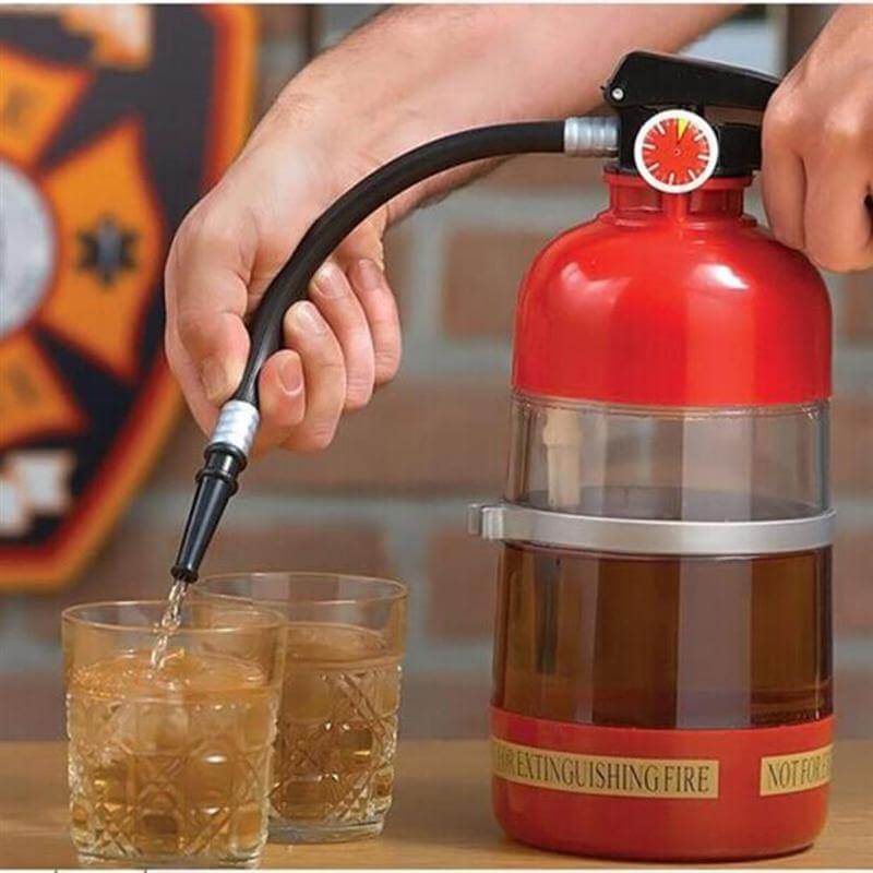 BowLift | Fire Extinguisher Beverage Dispenser