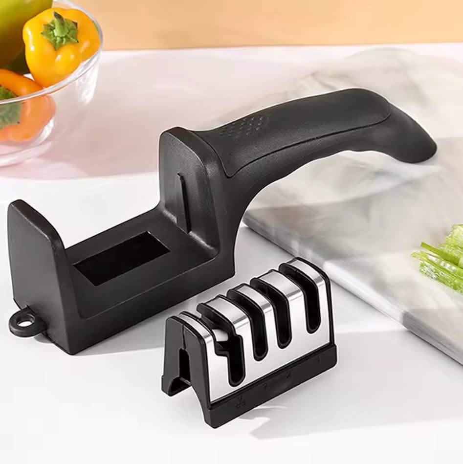 BowLift | Professional Knife Sharpener 4 Stage Stone Tungsten Diamond Ceramic Tool