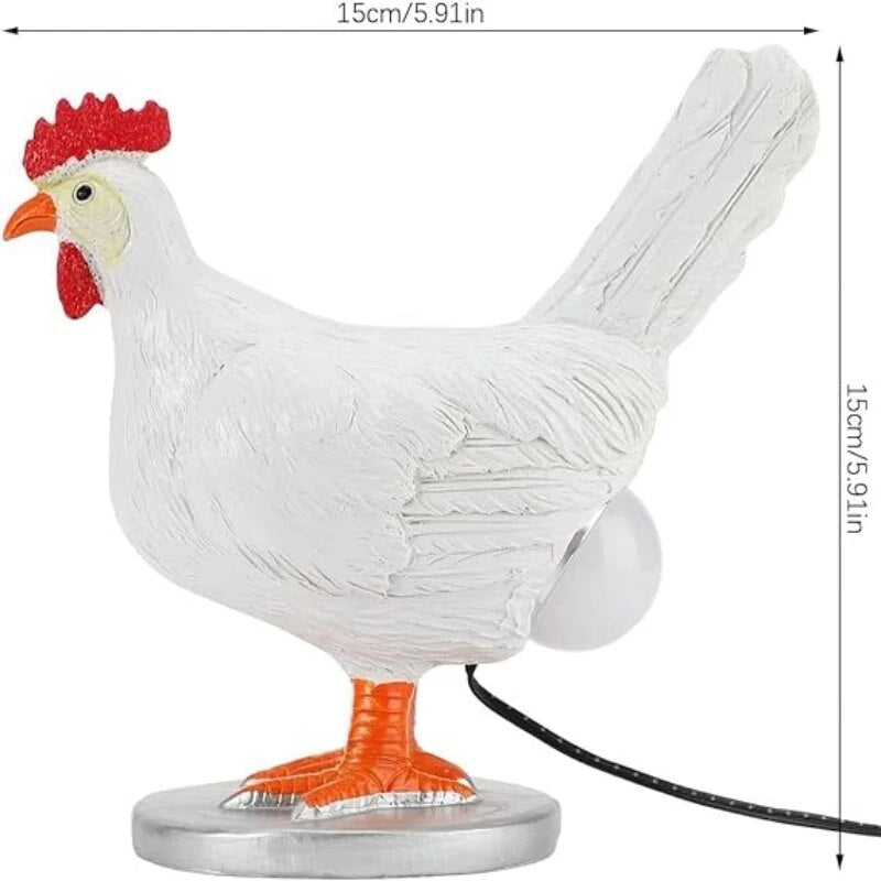 BowLift | Decorative Table Lamp in Chicken Shape with Soft LED Light