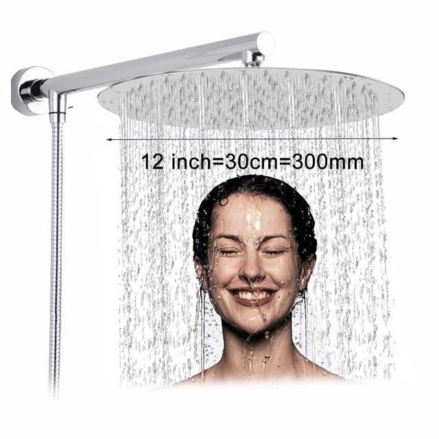 BowLift | Wall-mounted rain shower ultra-slim