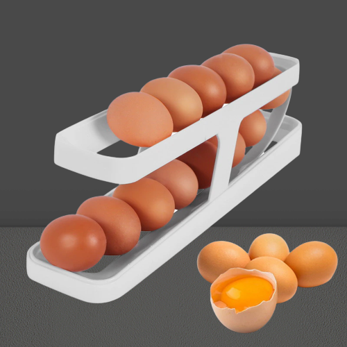 BowLift | Automatic Egg Rolling Holder Organizer Rack