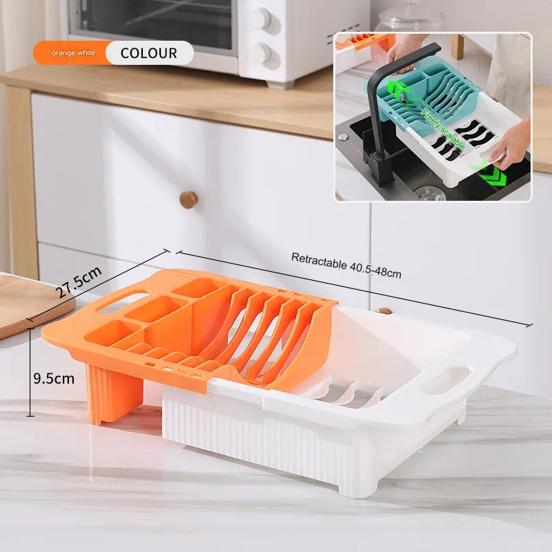 BowLift | Efficient Kitchen Retractable Dish Drain Rack