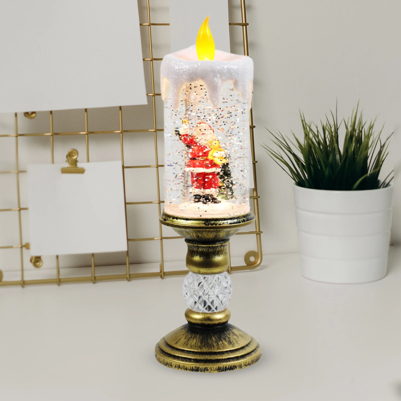 BowLift | Crystal Echo Christmas Water Candle