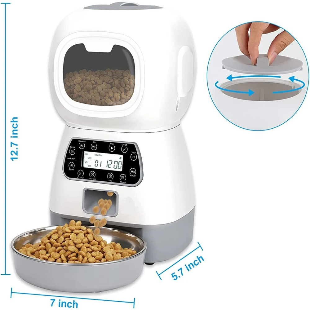 BowLift | 2-Way Splitter Automatic Smart Pet Feeding Station