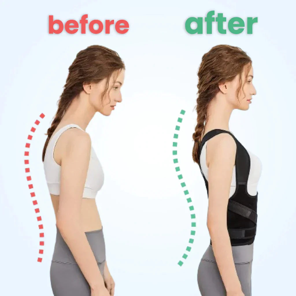 BowLift | Back Posture Corrector | Adjustable, Breathable Design for Men & Women to Improve Posture and Reduce Back Pain