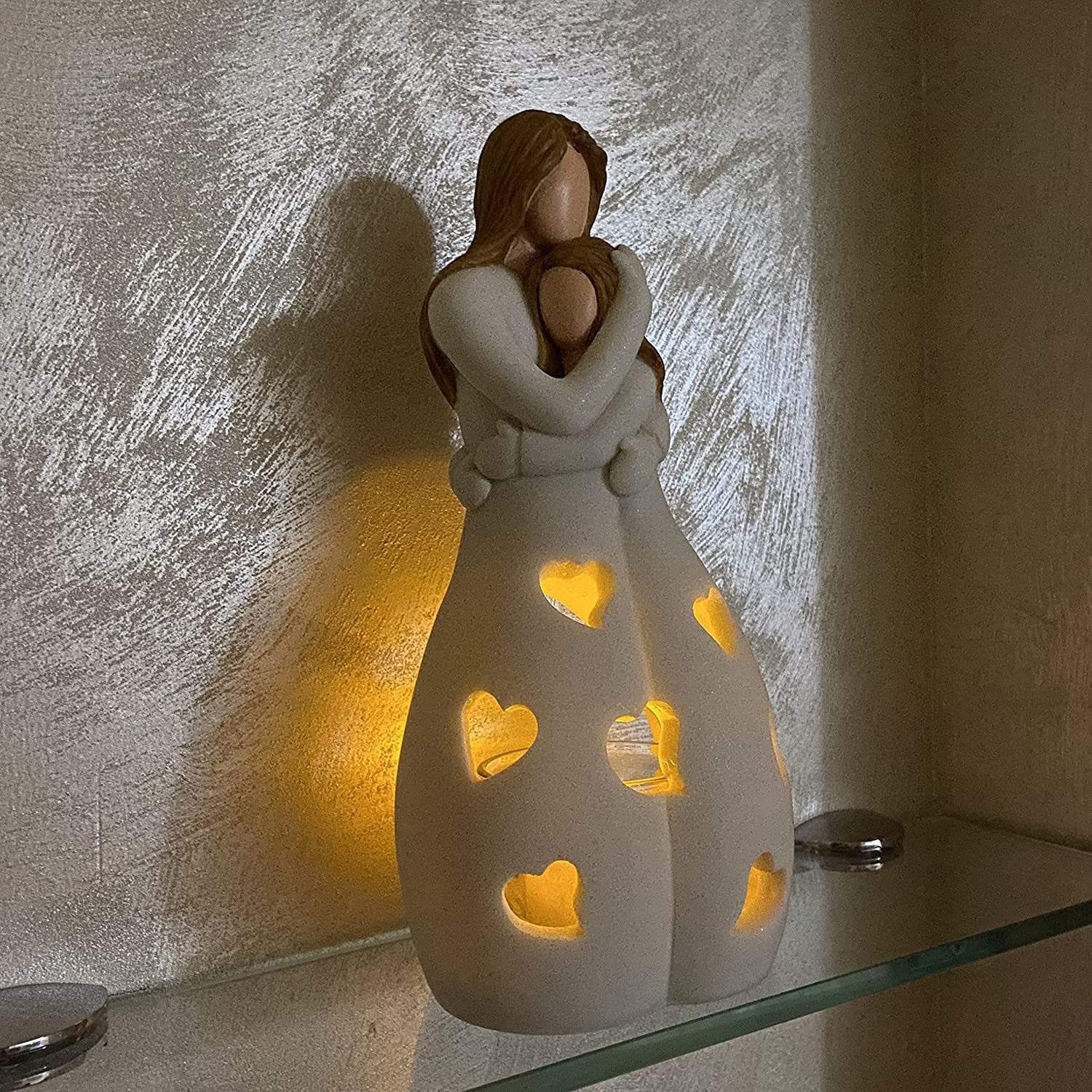 BowLift | Table Lamp Romantic Resin Warm Heart Light