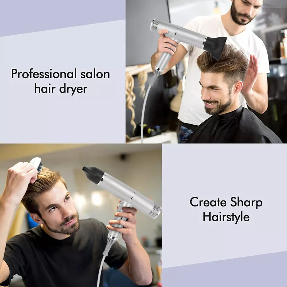 BowLift | Professional Ionic Hair Dryer | 700W, Ceramic Technology & Adjustable Speeds for Frizz-Free, Shiny Hair at Home